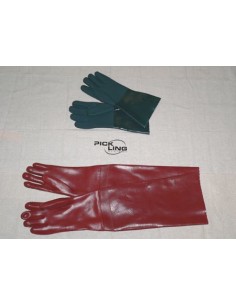 Gants de protection anti acides Manchettes 150 mm